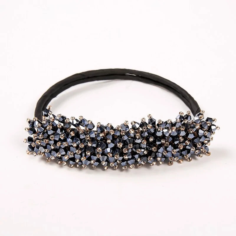 Fashion Rhinestone DIY Hair Style Making Tools Floral Korean Style