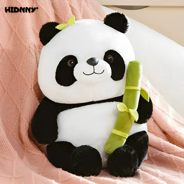 Cute Bamboo Tube Panda Plush Toy